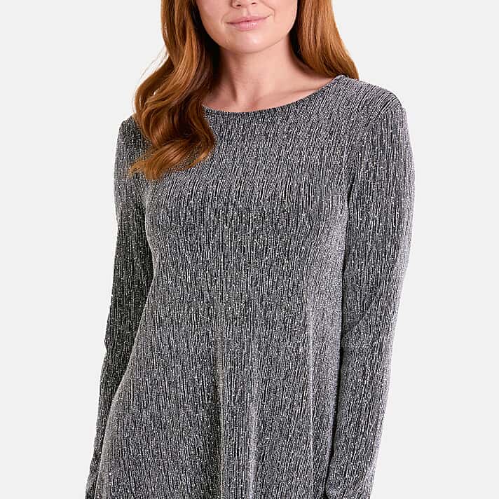 Nova of London Lurex Diamante Swing Dress