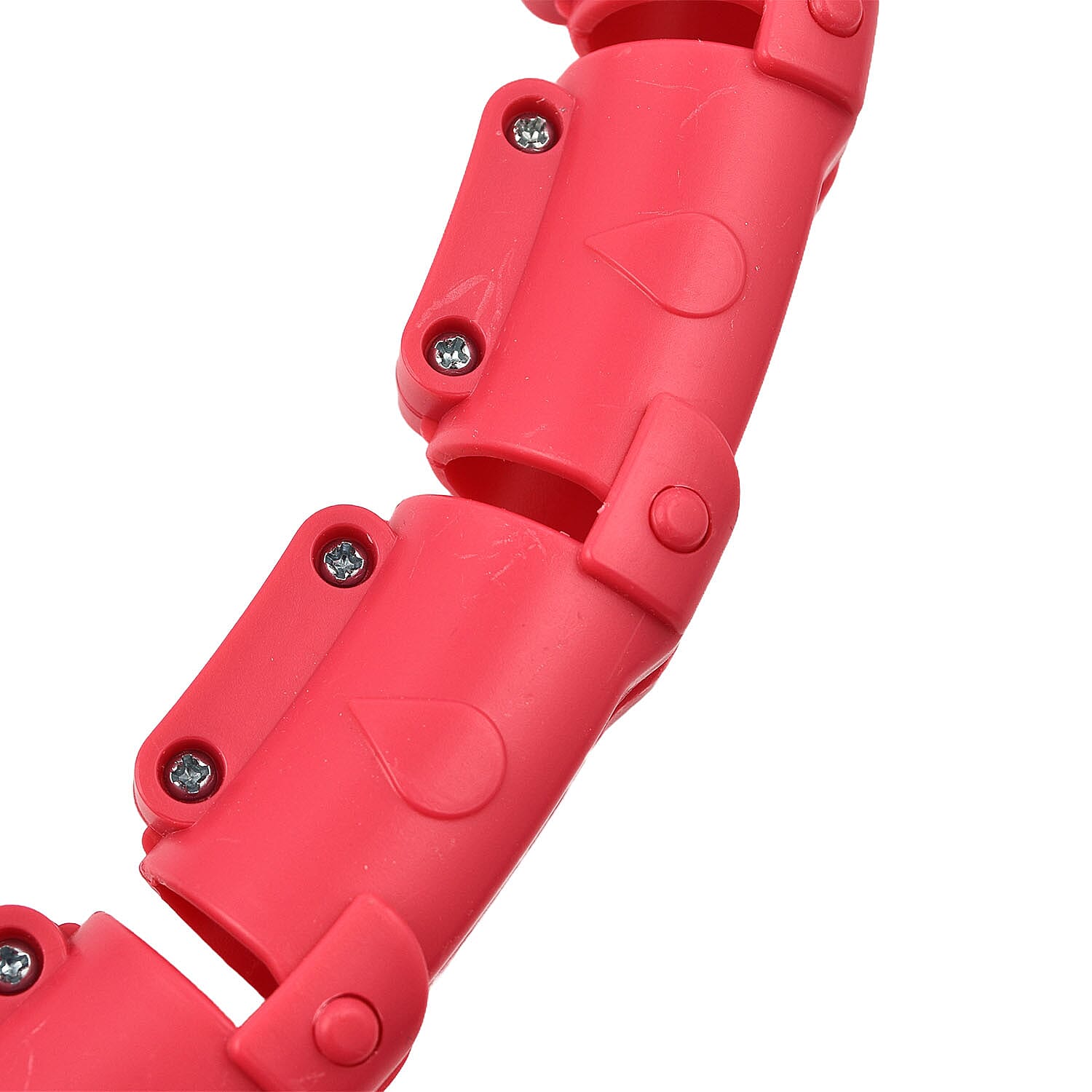 Weighted Smart Hula Ring Hoops with 360 Auto Rotation Massage - Pink