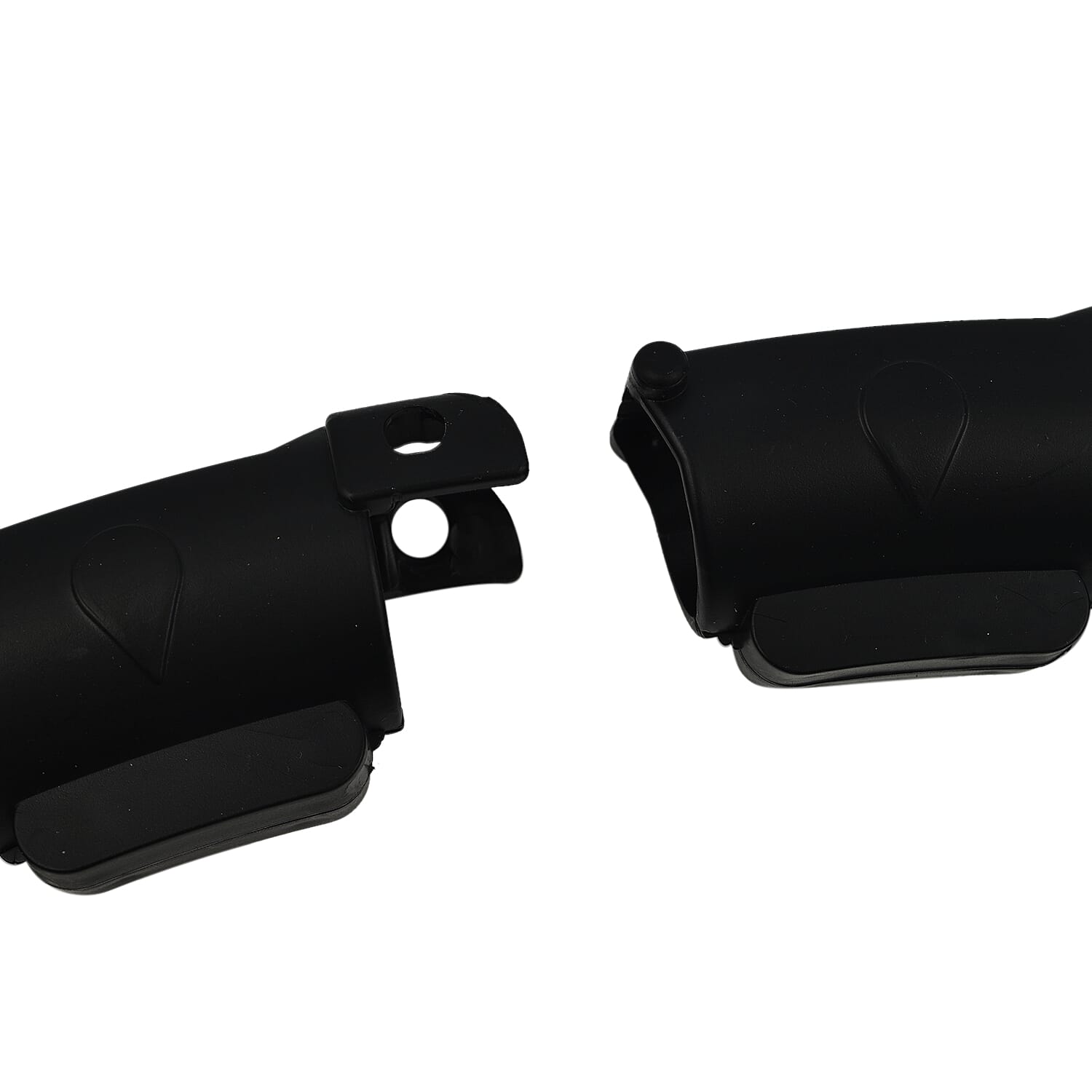 Weighted Hoola Hoop - 360 Rotation - Adjustable Size - Black