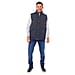 Mens Padded Gilet With Cordroy Binding On Inside Neck & Pockets