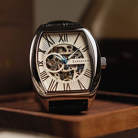Thomas Earnshaw Automatic Mens Watch in Stainless Steel