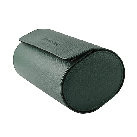 Mainspring Arsenale Lorenzo 3-Slot Watch Roll - Green