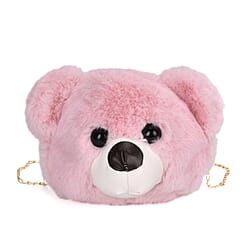 Teddy Bear Plush Crossbody Bag