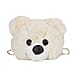 Cute Teddy Plush Crossbody Bag with Long Chain Strap