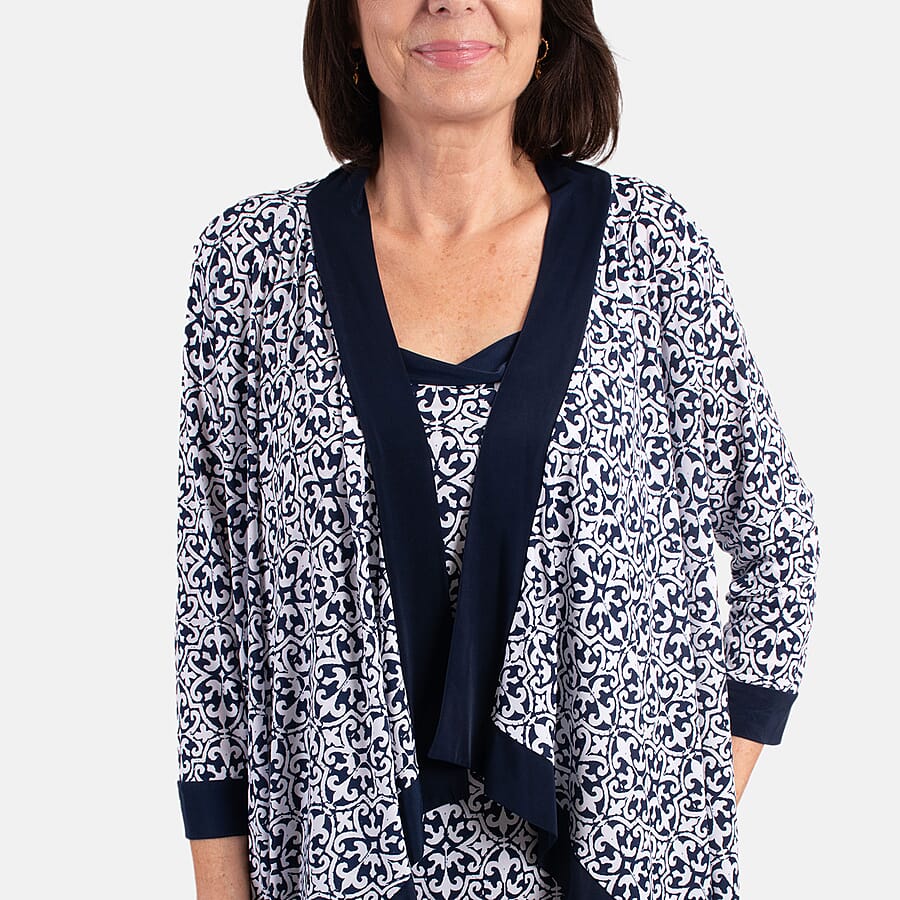 Firenzaa Printed Jersey Twin Set