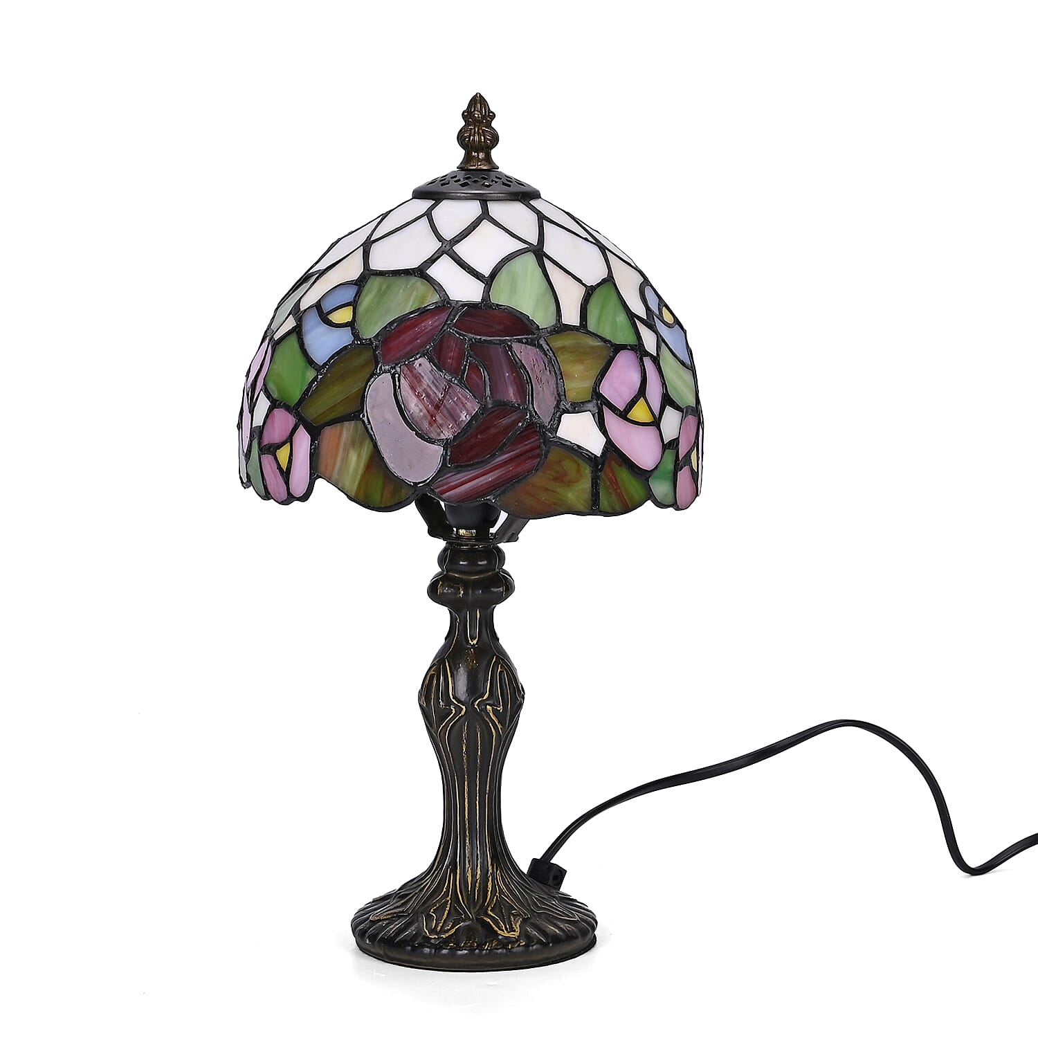 Table Lamp One Size- Coffee & Brown