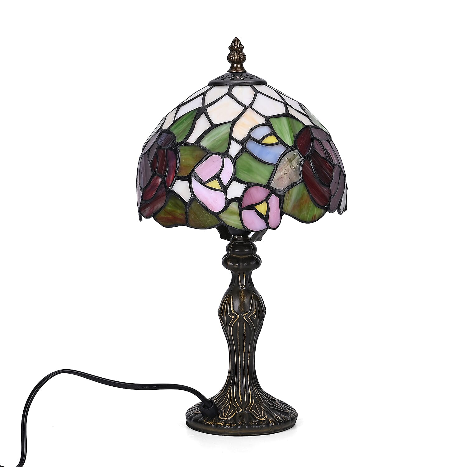 Table Lamp One Size- Coffee & Brown