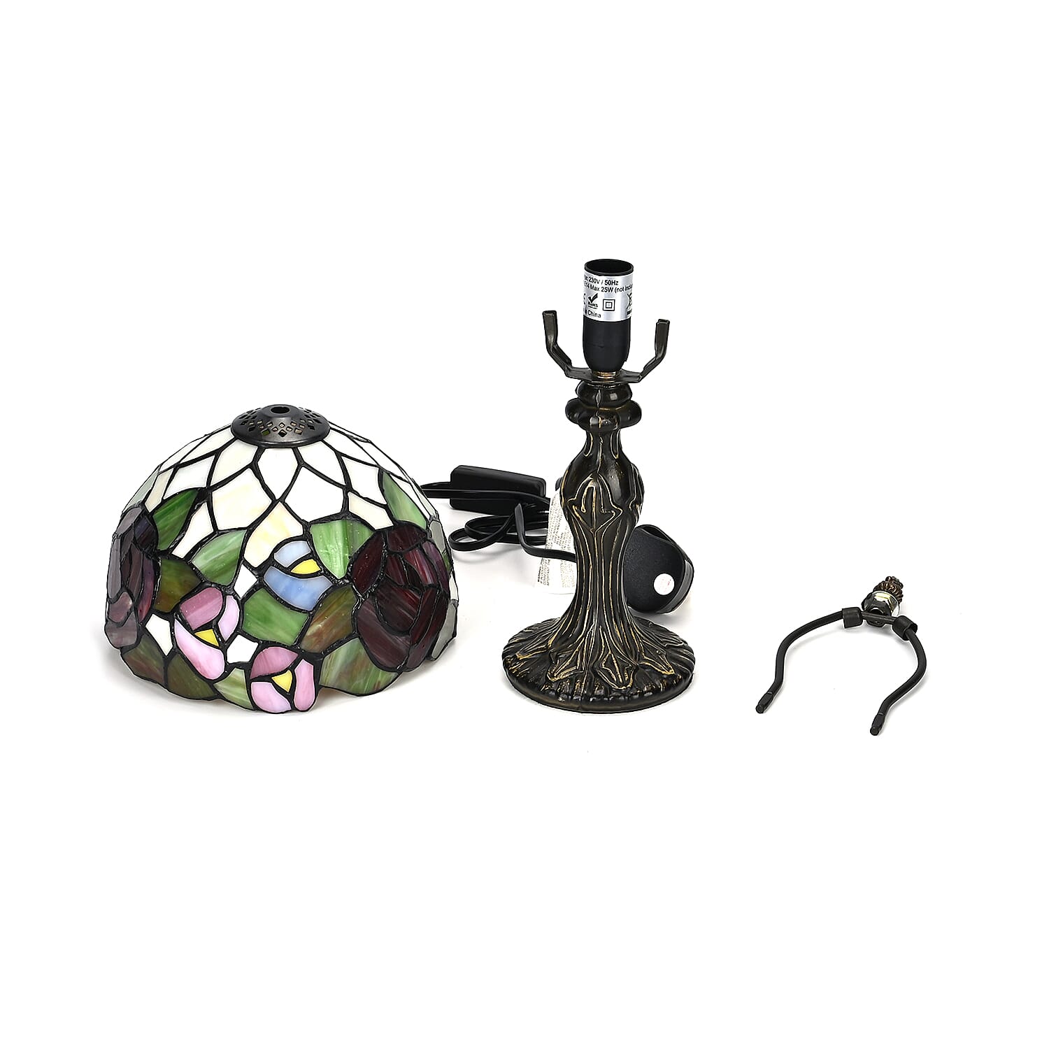 Table Lamp One Size- Coffee & Brown