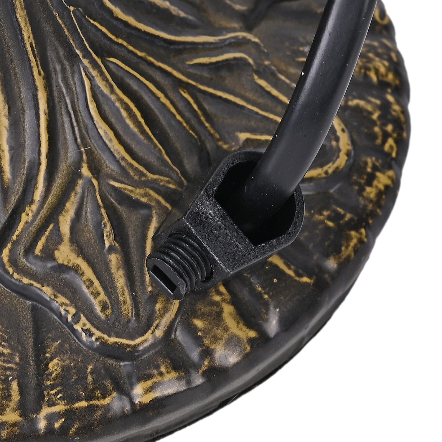 Table Lamp One Size- Coffee & Brown