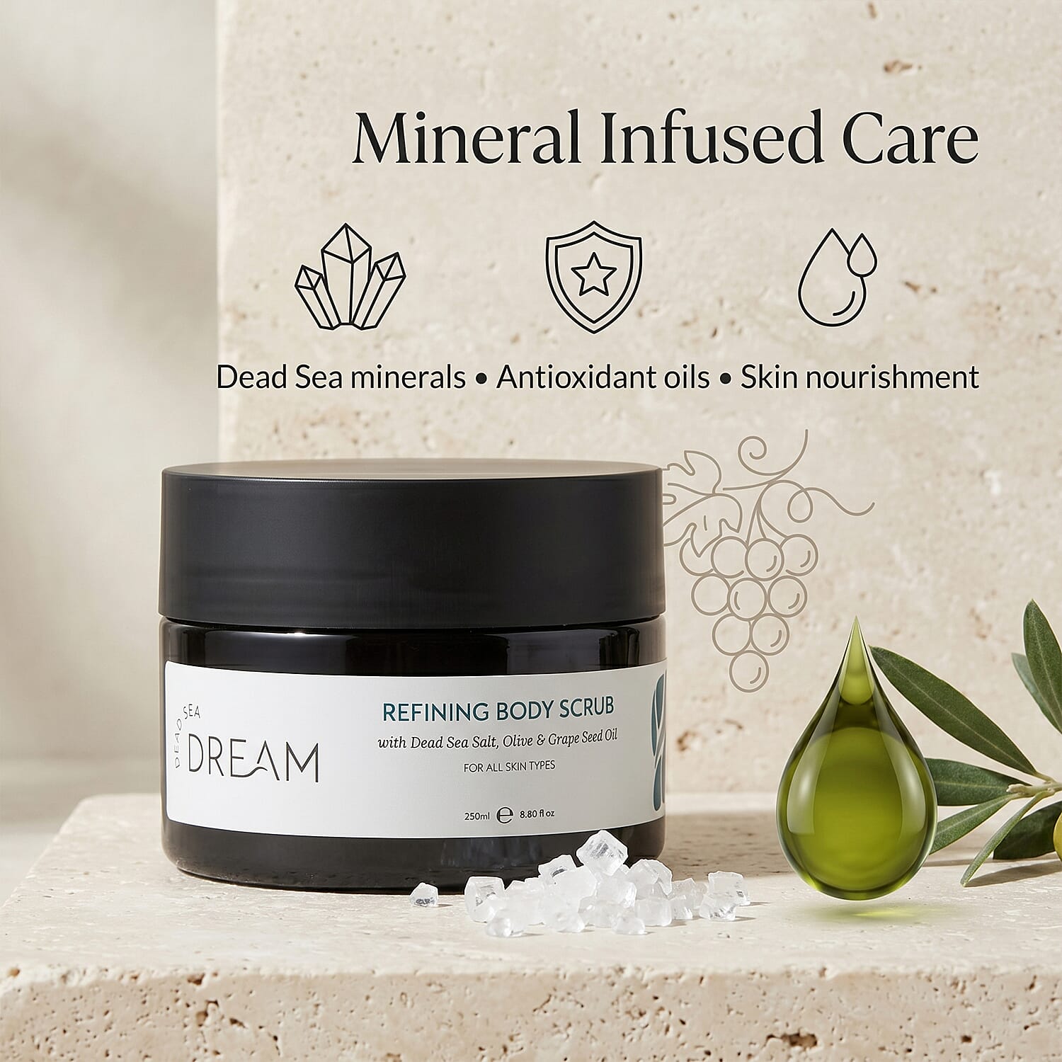 Dead Sea Dream Refining Body Scrub - 250ml
