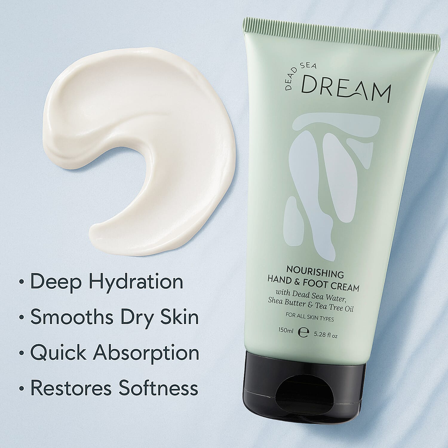 Dead Sea Dream Nourishing Hand & Foot Cream - 150ml