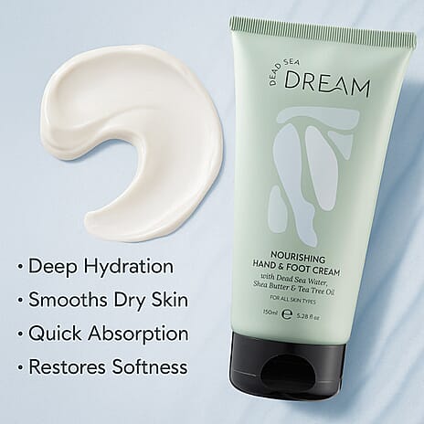 Dead Sea Dream Nourishing Hand & Foot Cream - 150ml