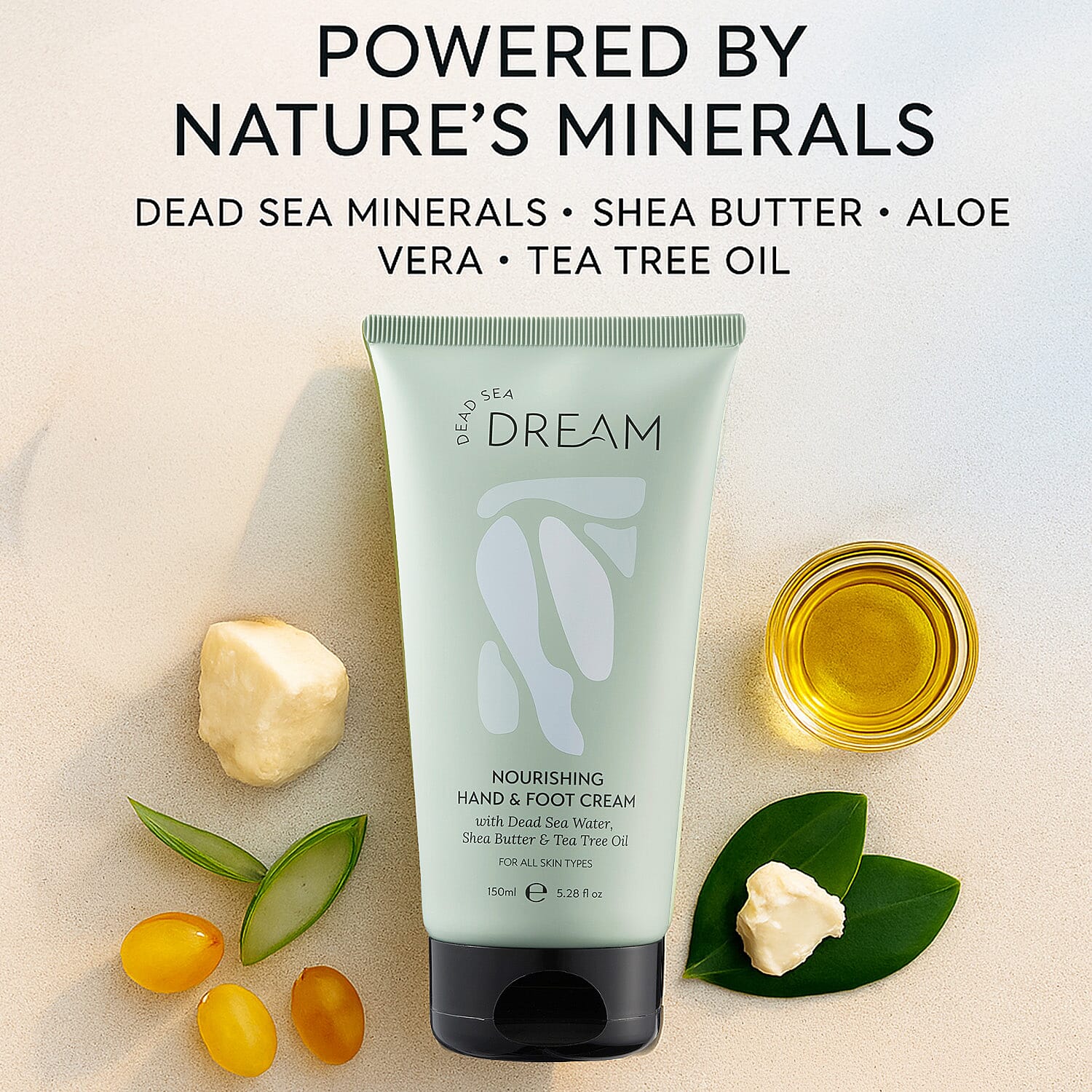 Dead Sea Dream Nourishing Hand & Foot Cream - 150ml