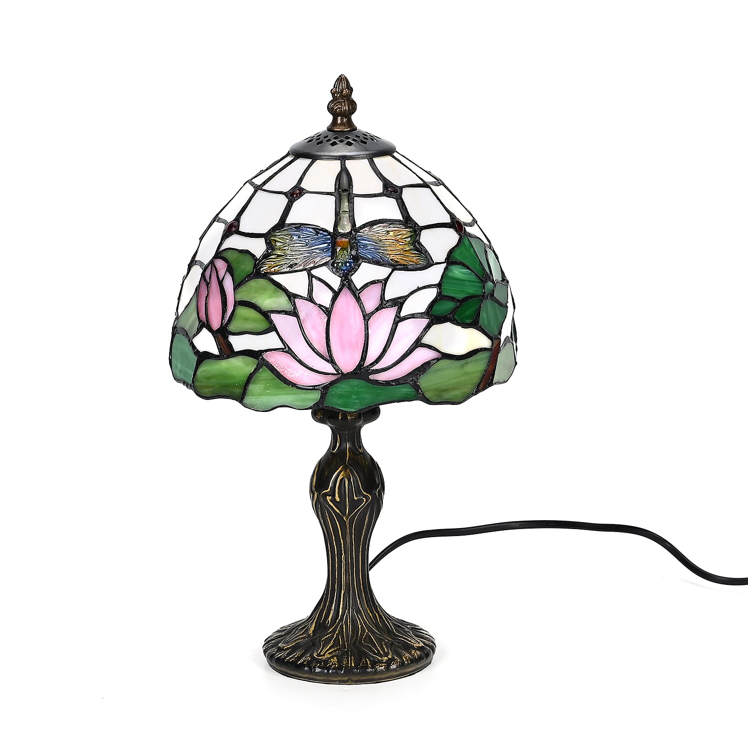 Table Lamp One Size- Coffee & Brown