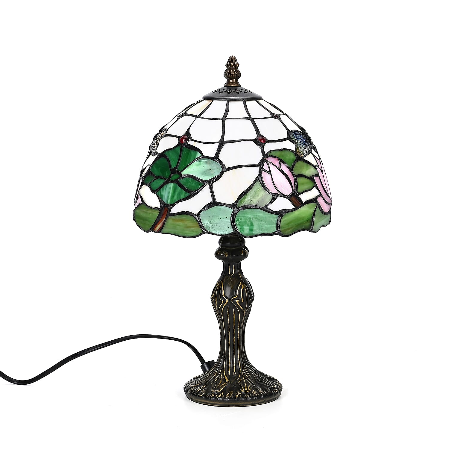 Table Lamp One Size- Coffee & Brown