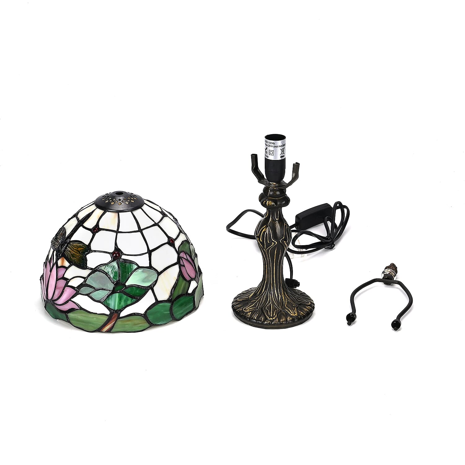 Table Lamp One Size- Coffee & Brown