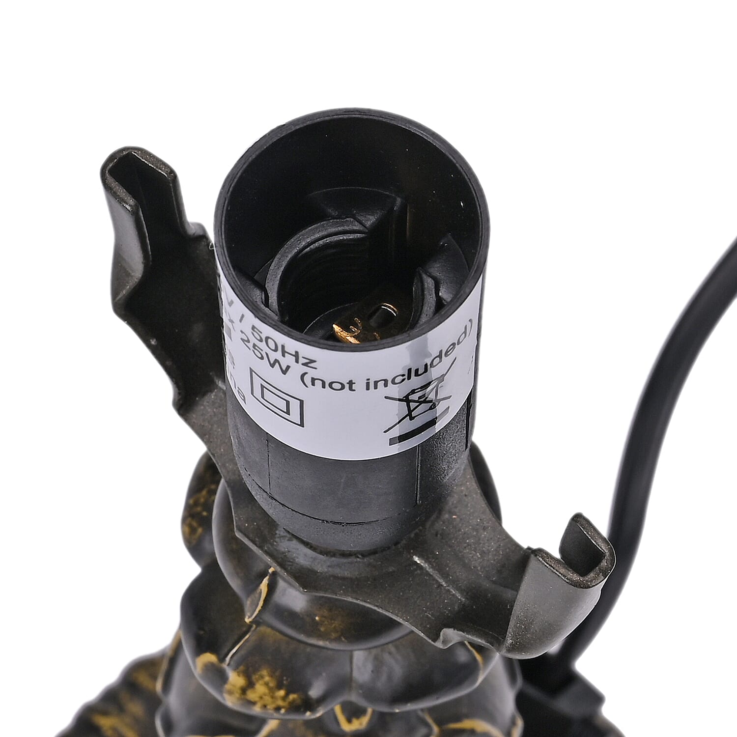 Table Lamp One Size- Coffee & Brown