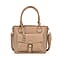Solid Satchel Crossbody Bag - Black