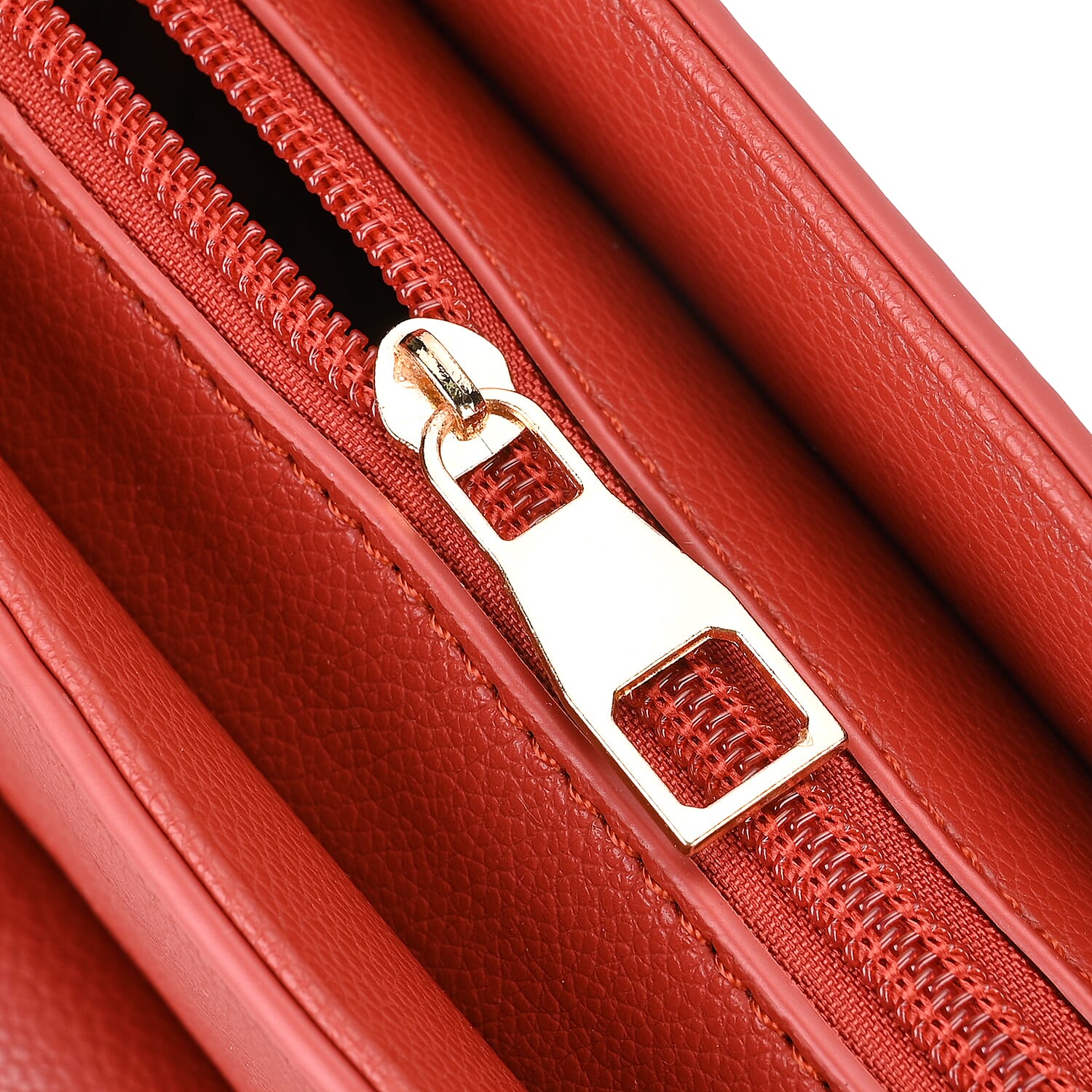 Solid Satchel Crossbody Bag - Orange