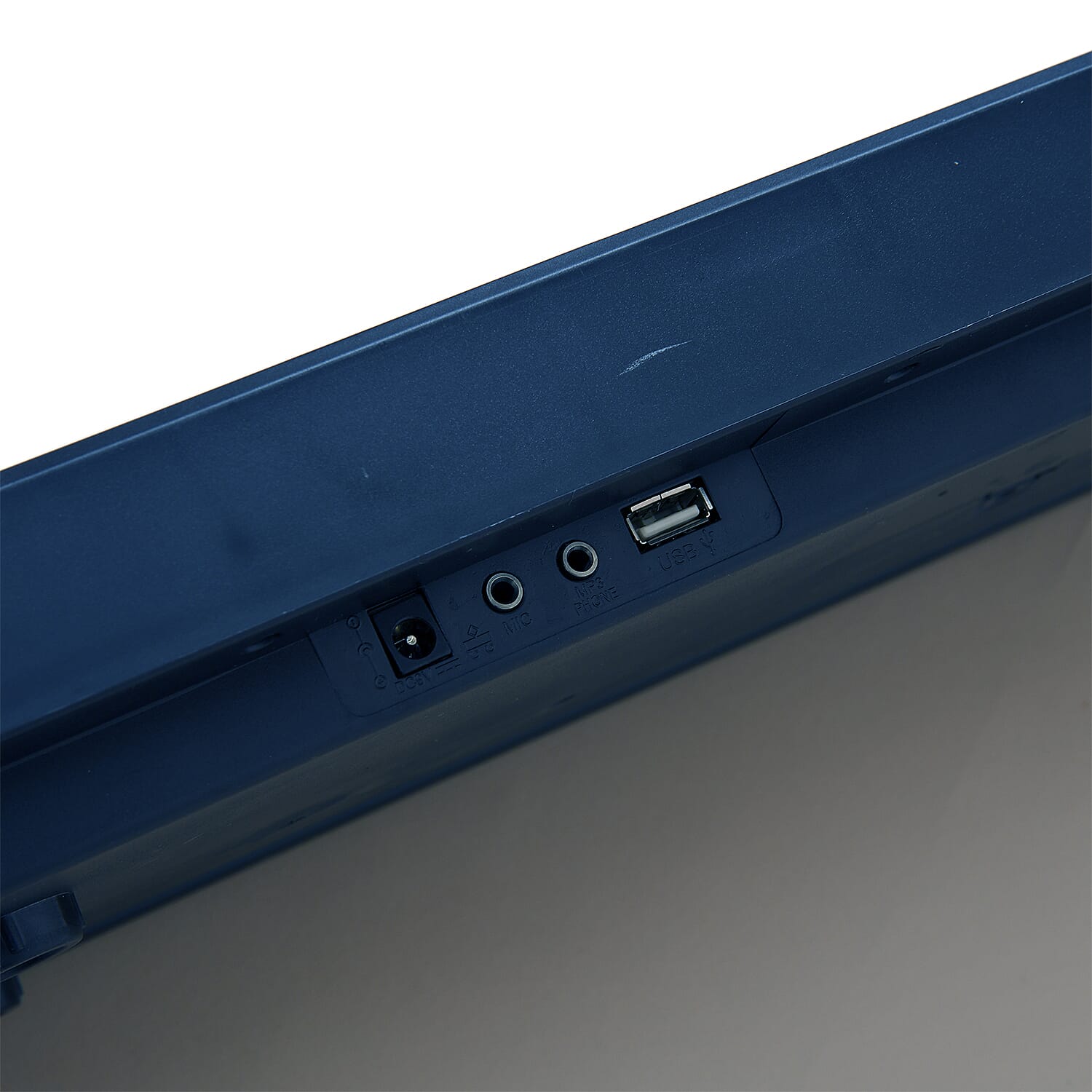 61 Key Electronic Piano with Mic - 40 Demo Songs, 10 Rhythms, 16 Timbres - Battery (not inc) or Mains Power