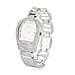 GENOA TIME V2 Seiko VJ32 with Date Japan Movement 3ATM Water Resistant White Crystal MOP Dial Watch with Black Leather & Alloy Strap