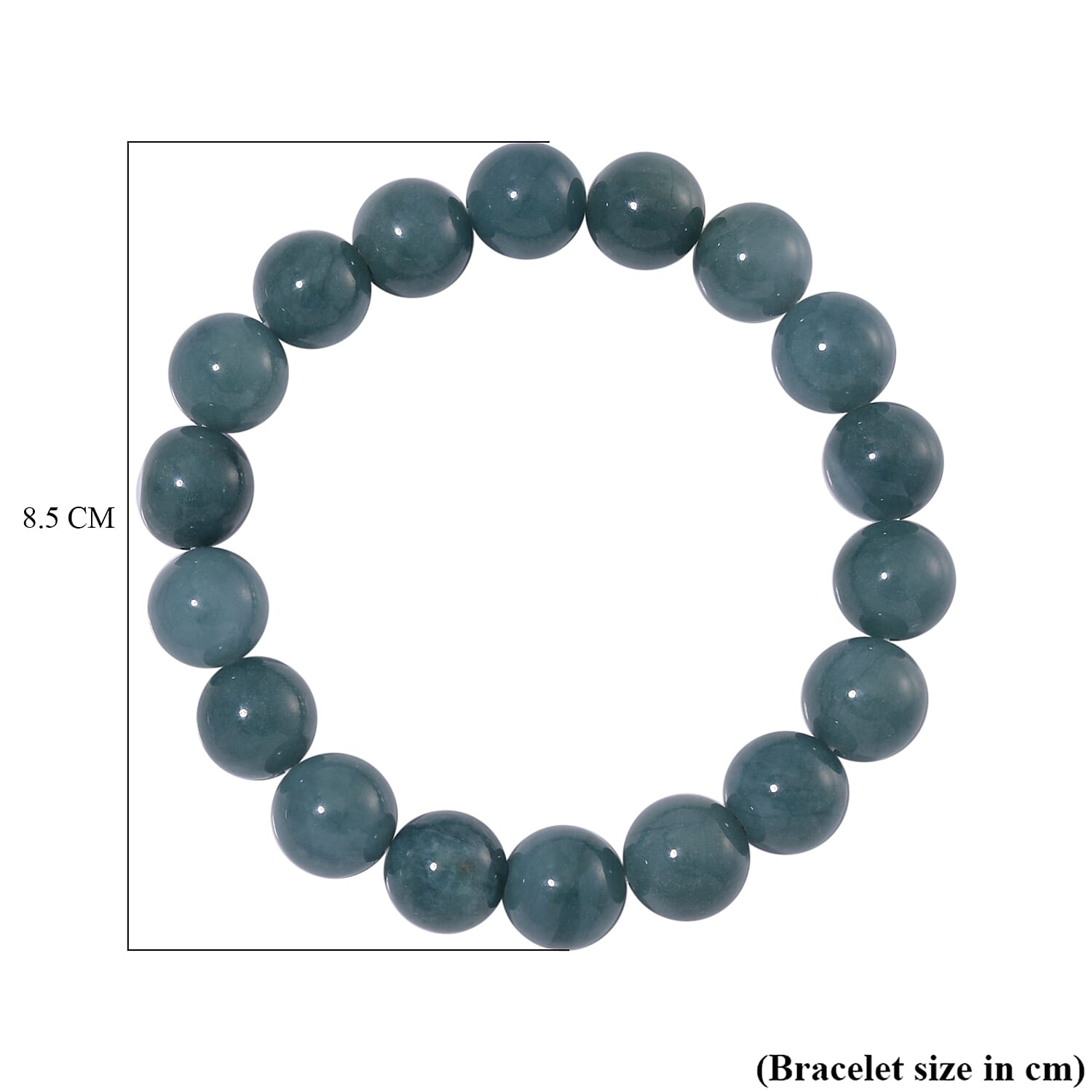 Very Rare - Natural Type A Olmec Jadeite Jade Bracelet (Size 7-9) 270 Ct