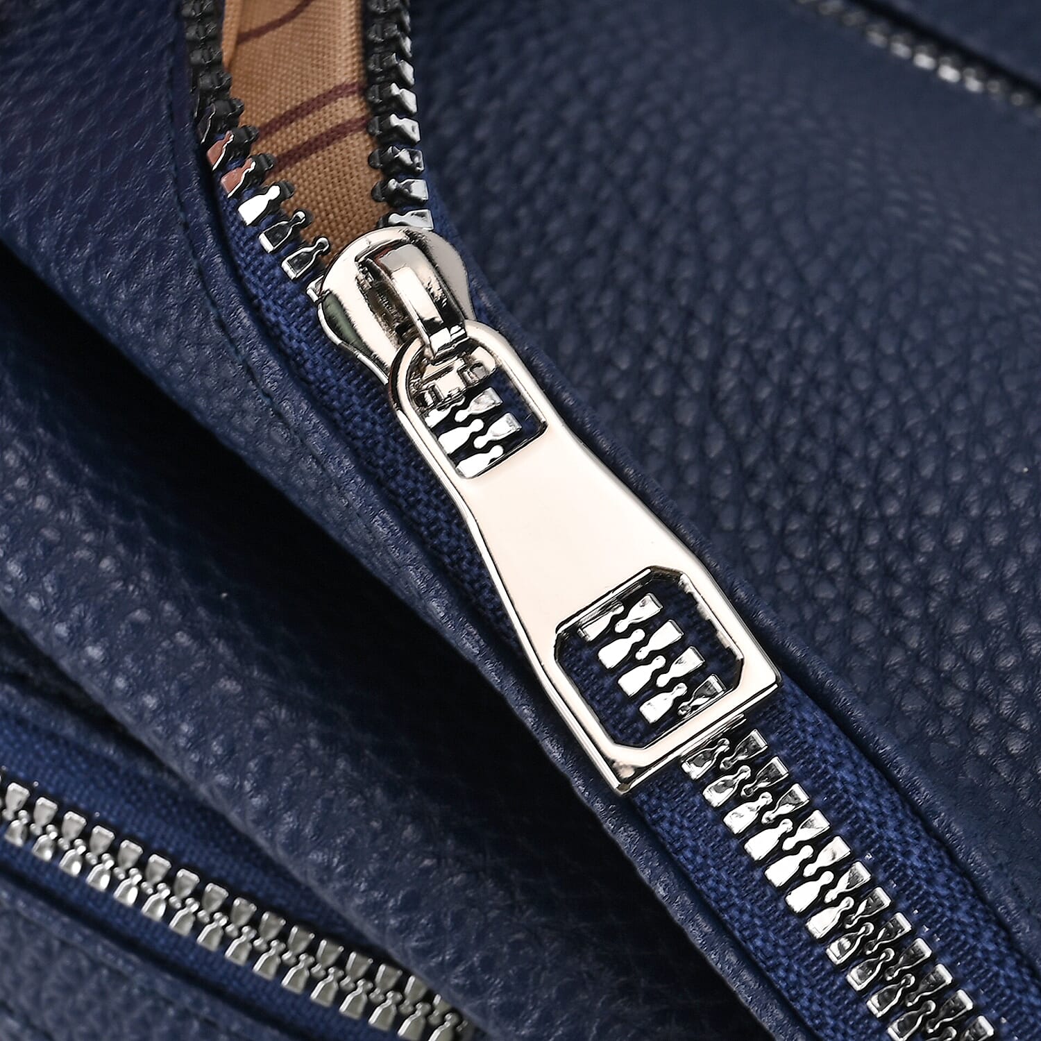 Solid Hobo Style Shoulder Bag - Navy