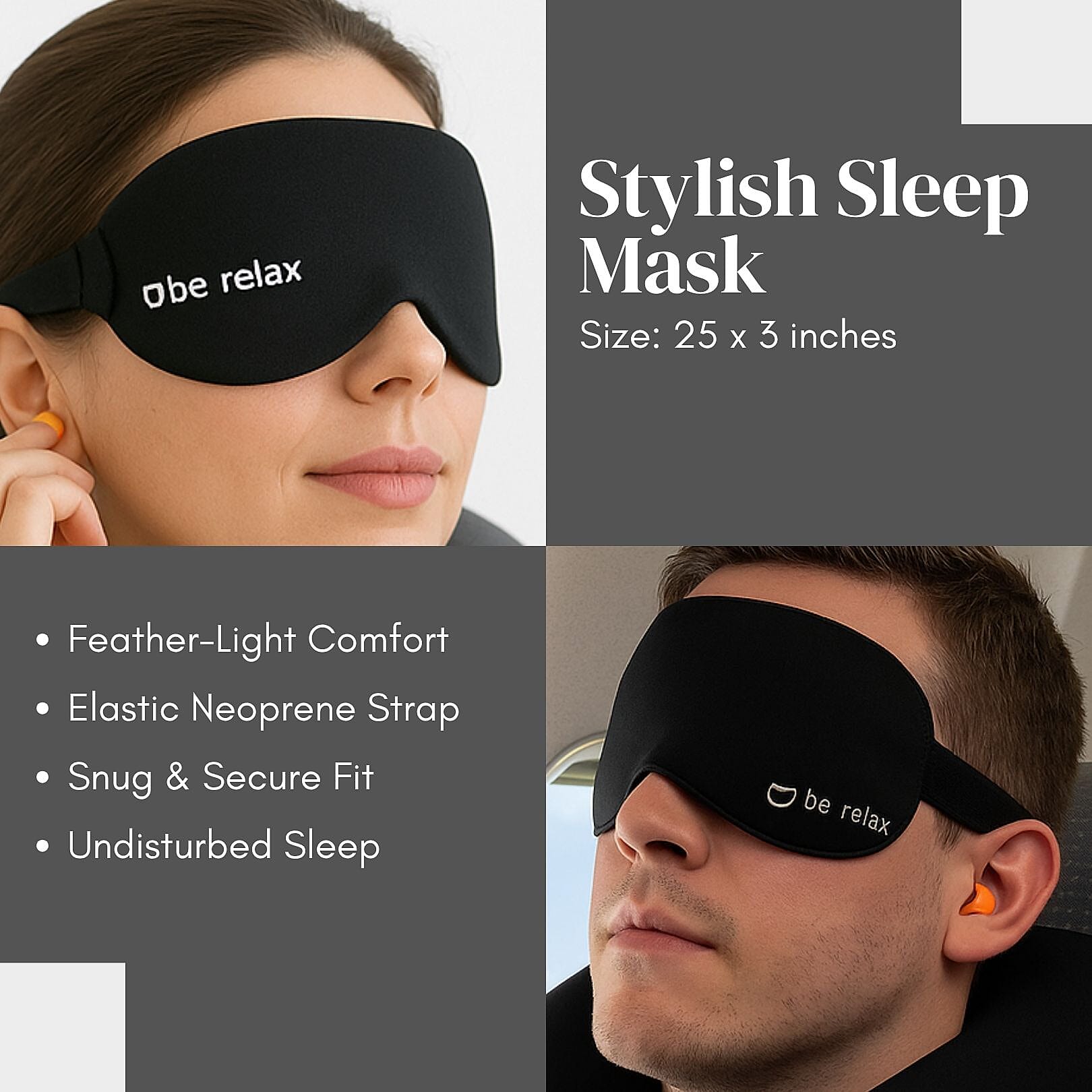 Be Relax- My Perfect Sleep Kit All In One - Blue