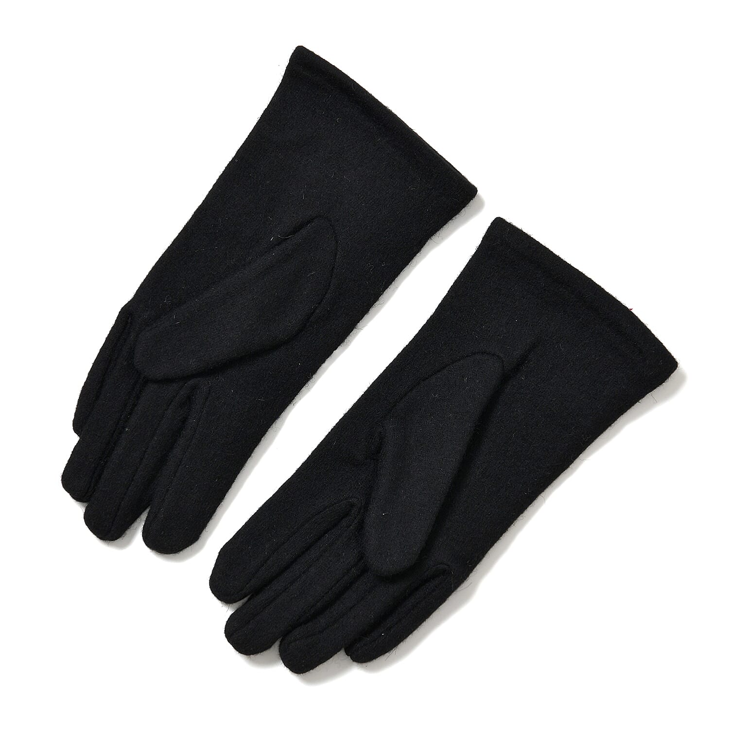 Set of 2 Crystal Pattern Hat & Gloves