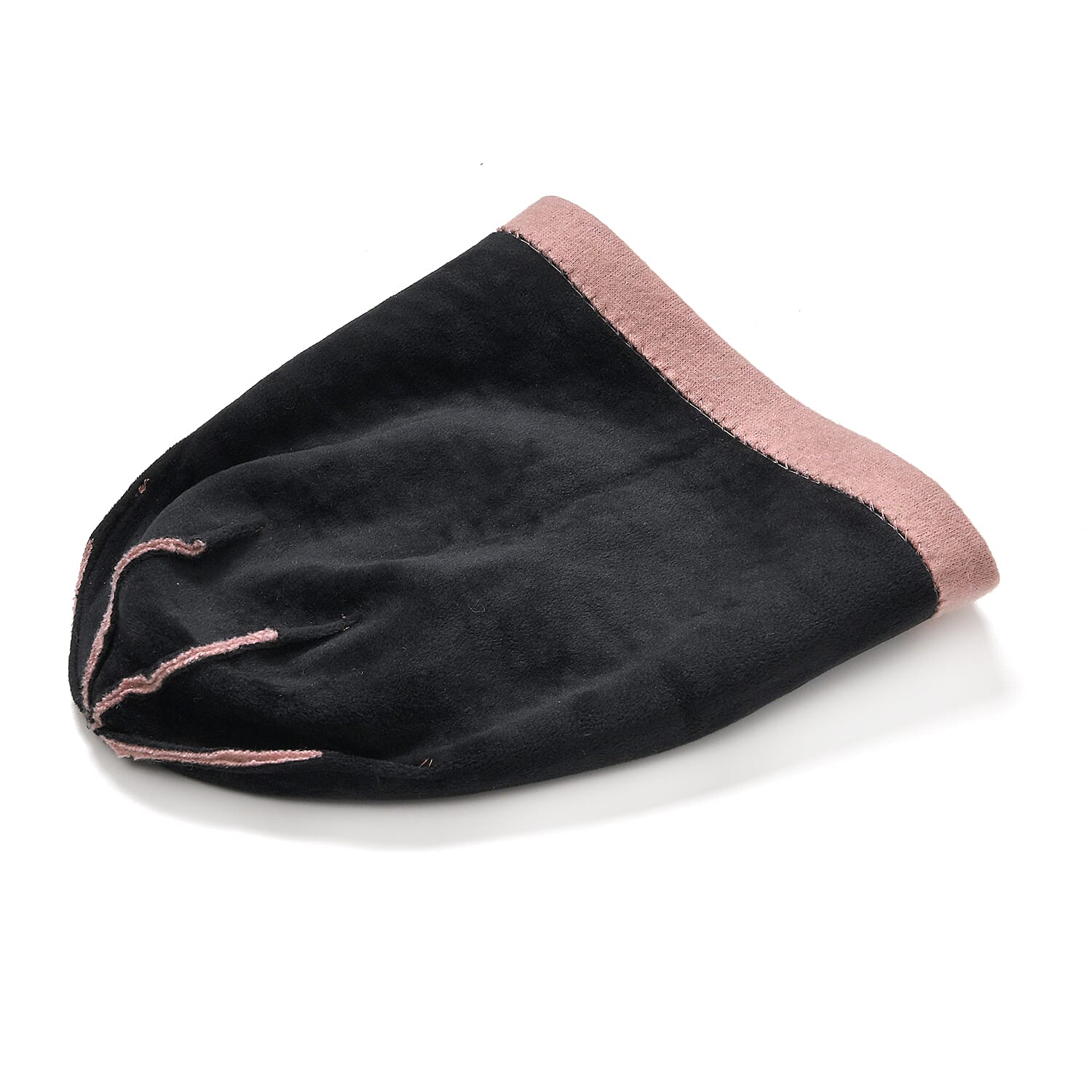 Cashmere Wool Gloves & Hat - Pink