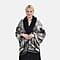 Printed Shawl with Fringe Detailing