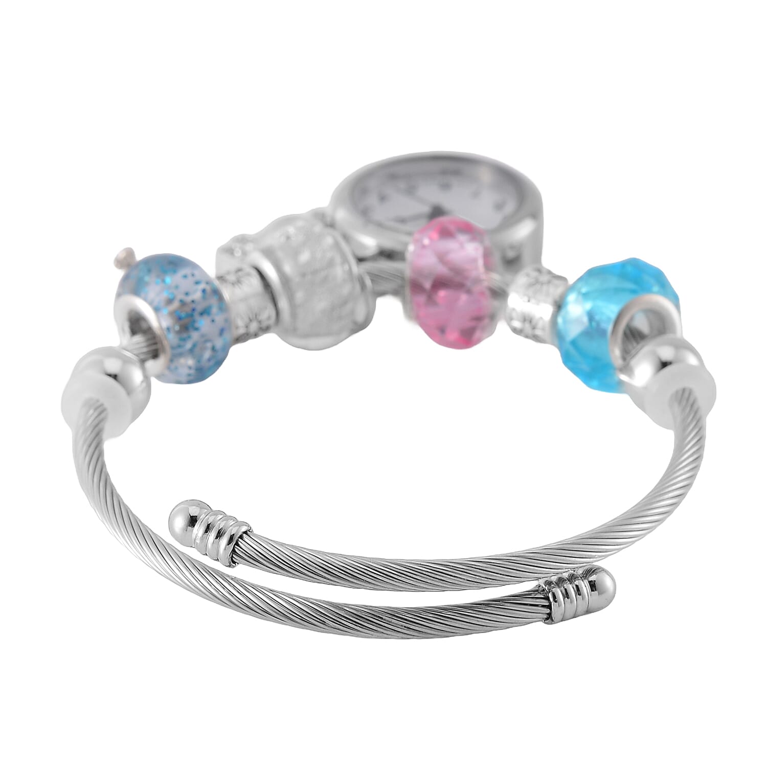 Strada Multi Charm Watch Bangle - Key - Lock