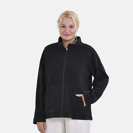 La Marey Polar Fleece Jacket (Size XL) - Black