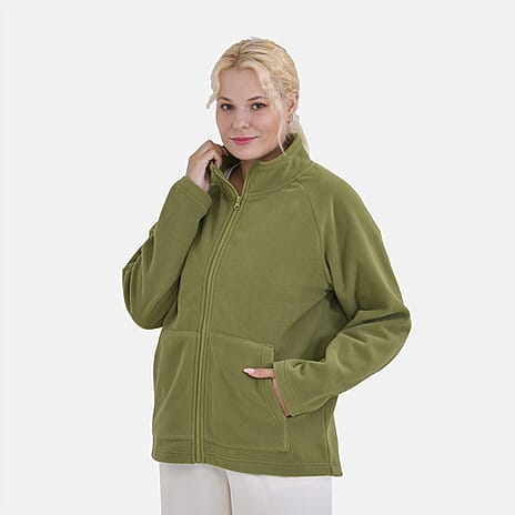 La Marey Polar Fleece Jacket (Size XL) - Green