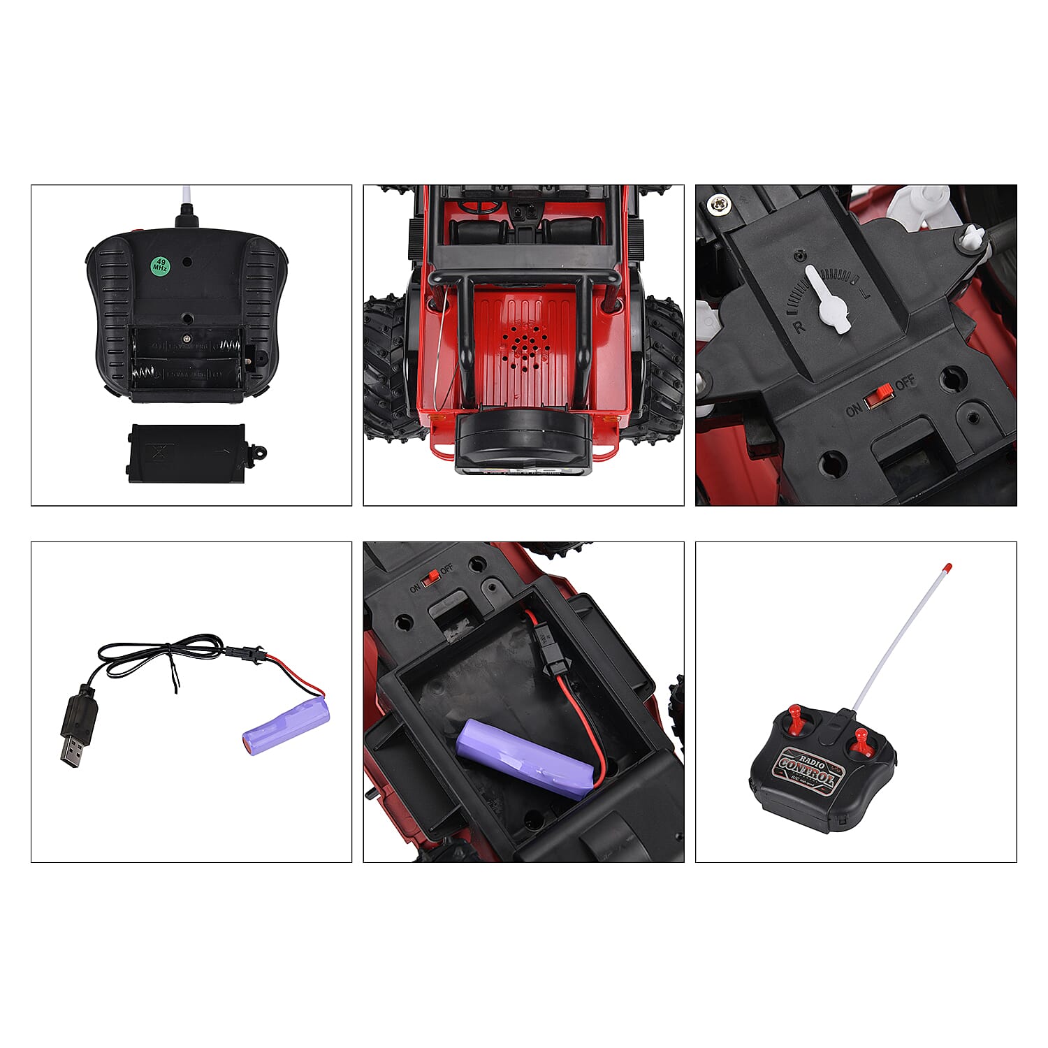 Off Roader Rechargeable Remote Control Monster Truck