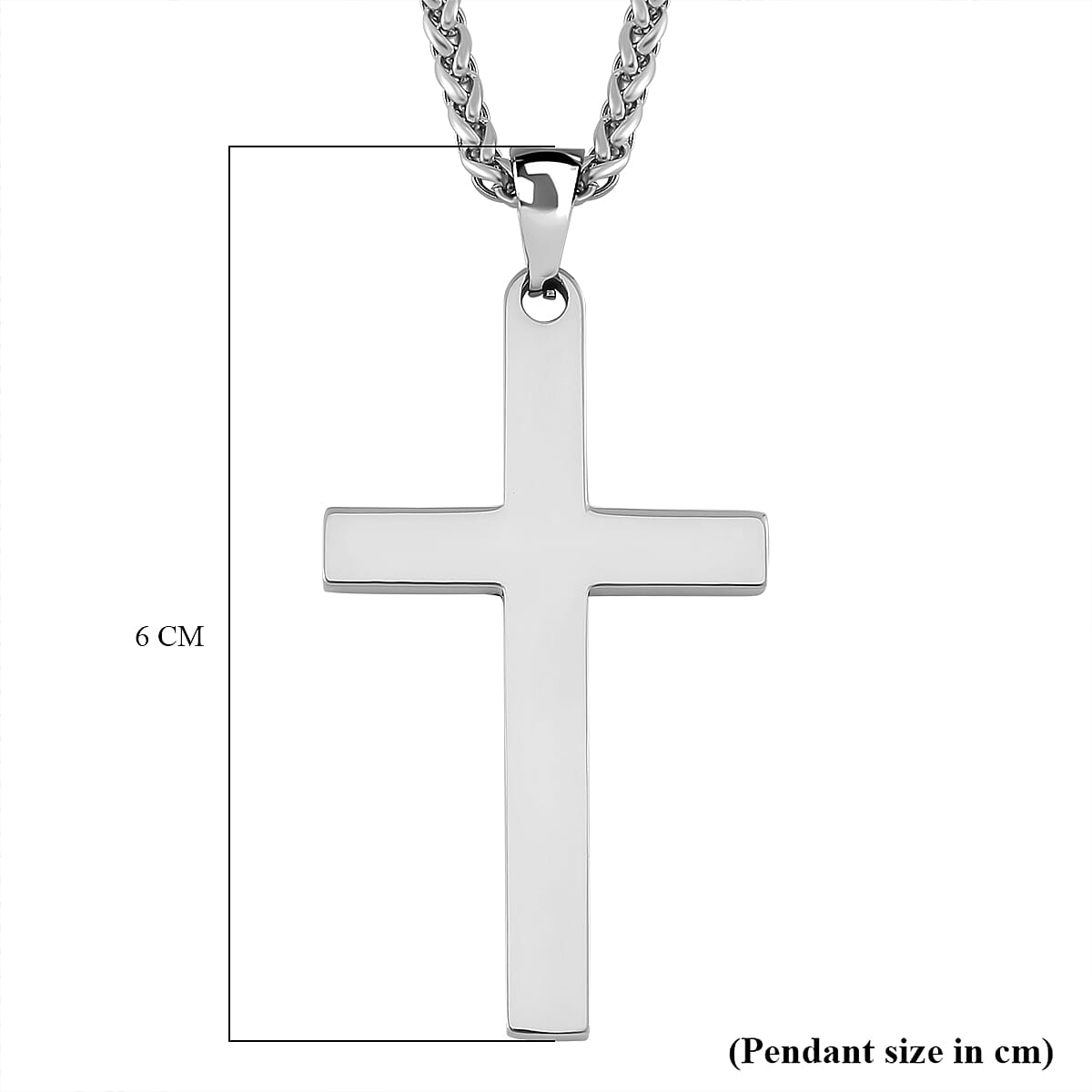 One Time Deal - Cross Necklace (Size - 20)