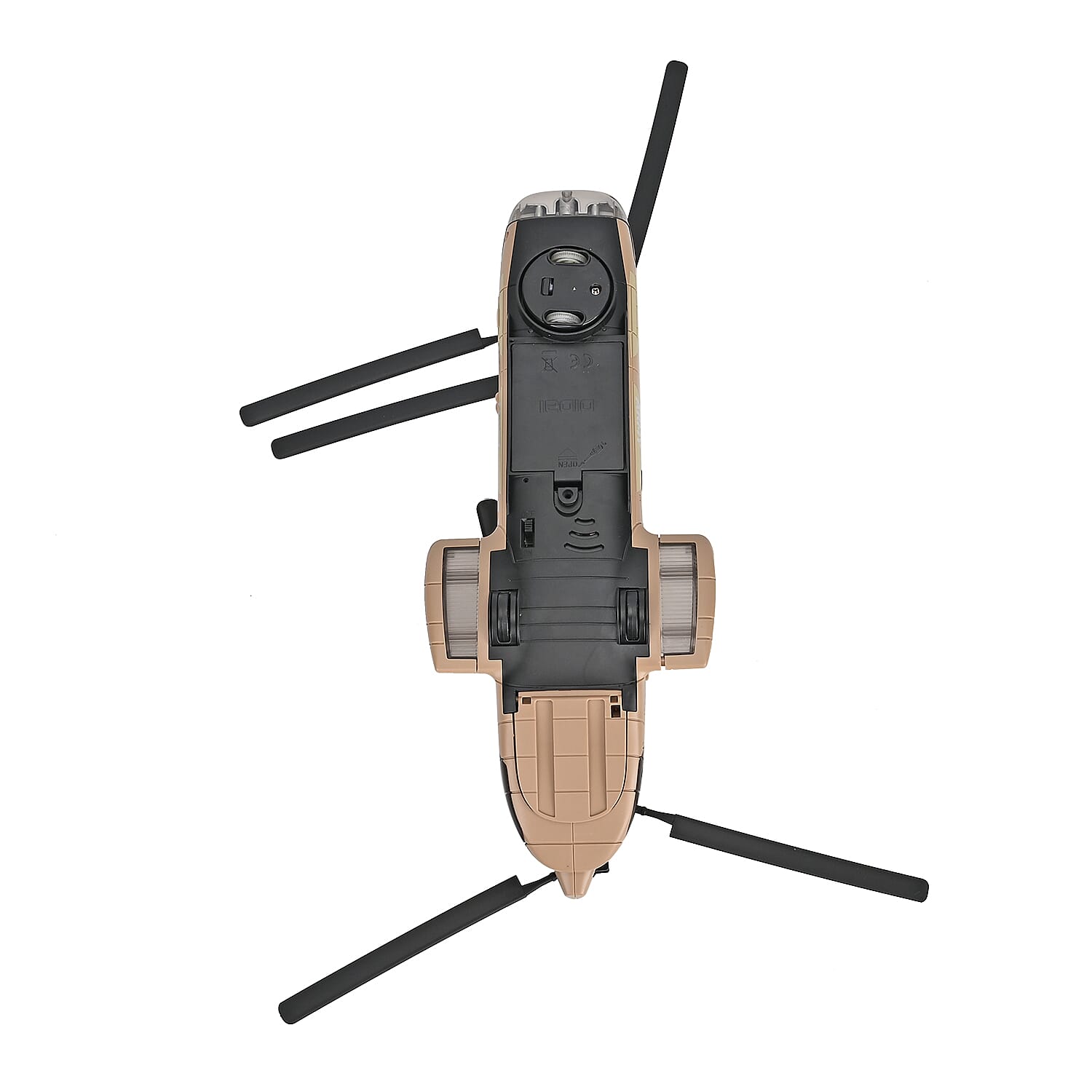 Electronic Military Plane Toy with Light And Music And 3 Army Tanks