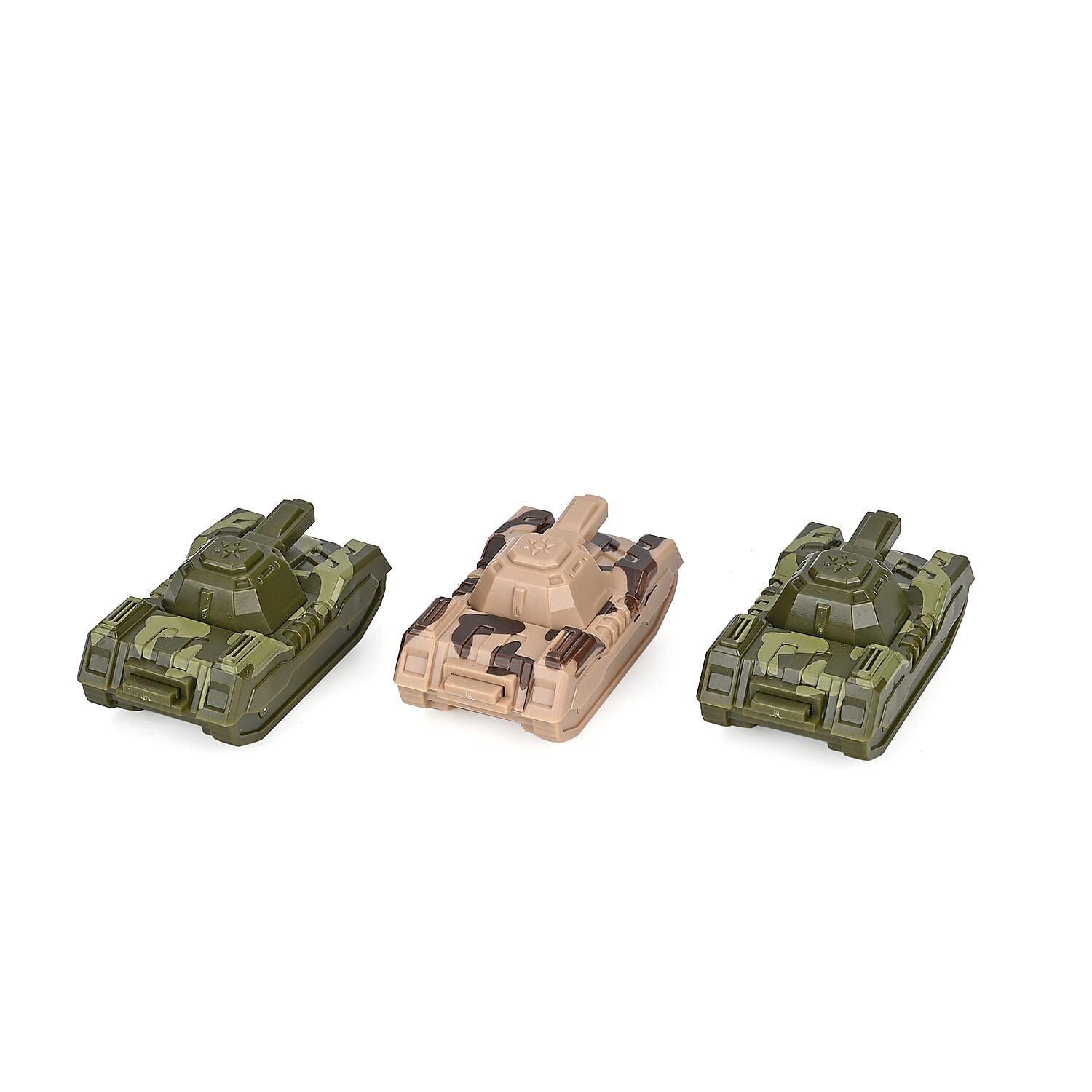 Electronic Military Plane Toy with Light And Music And 3 Army Tanks