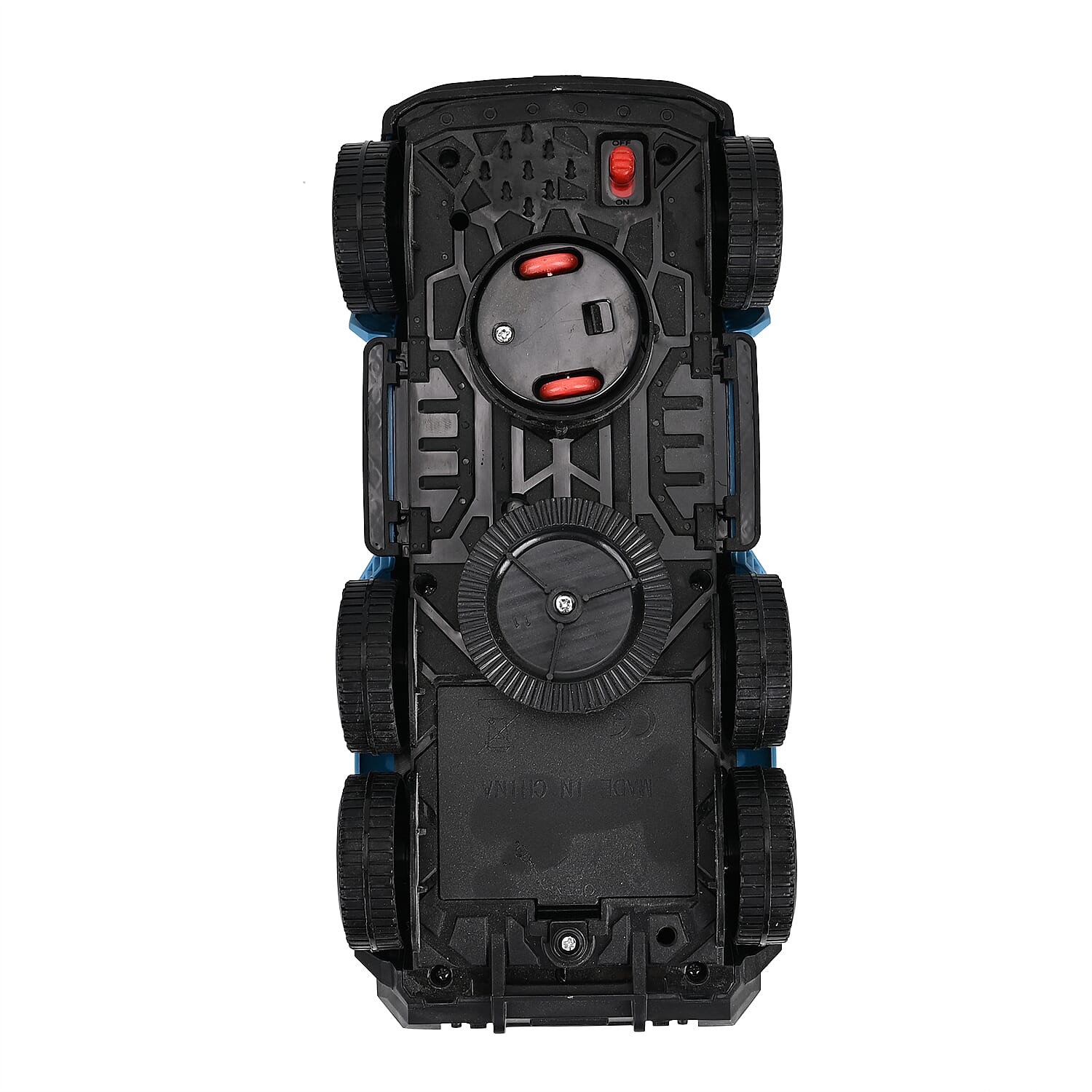 Electronic Light Music Army Truck - Blue