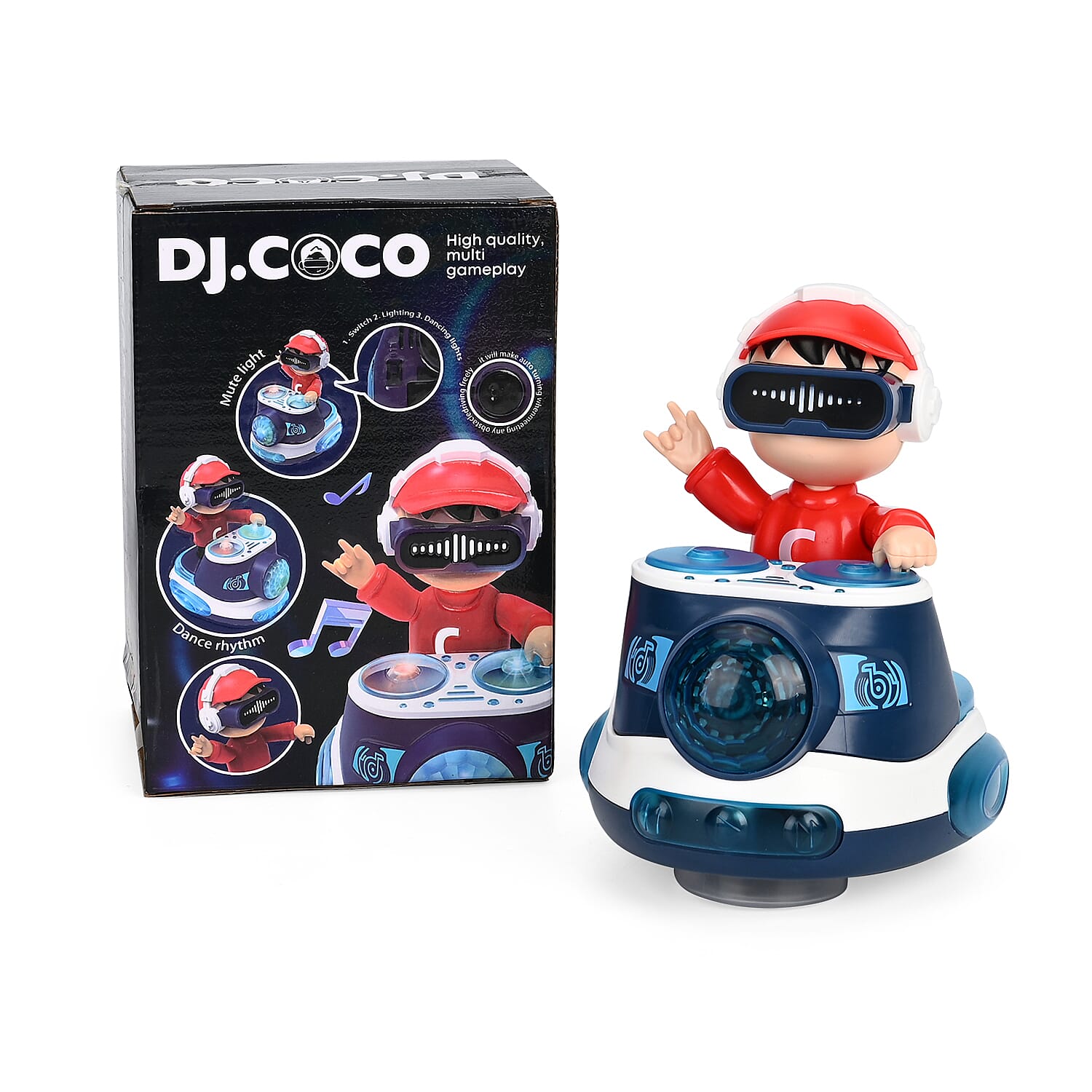 Electronic Light - Music DJ Boy - Blue