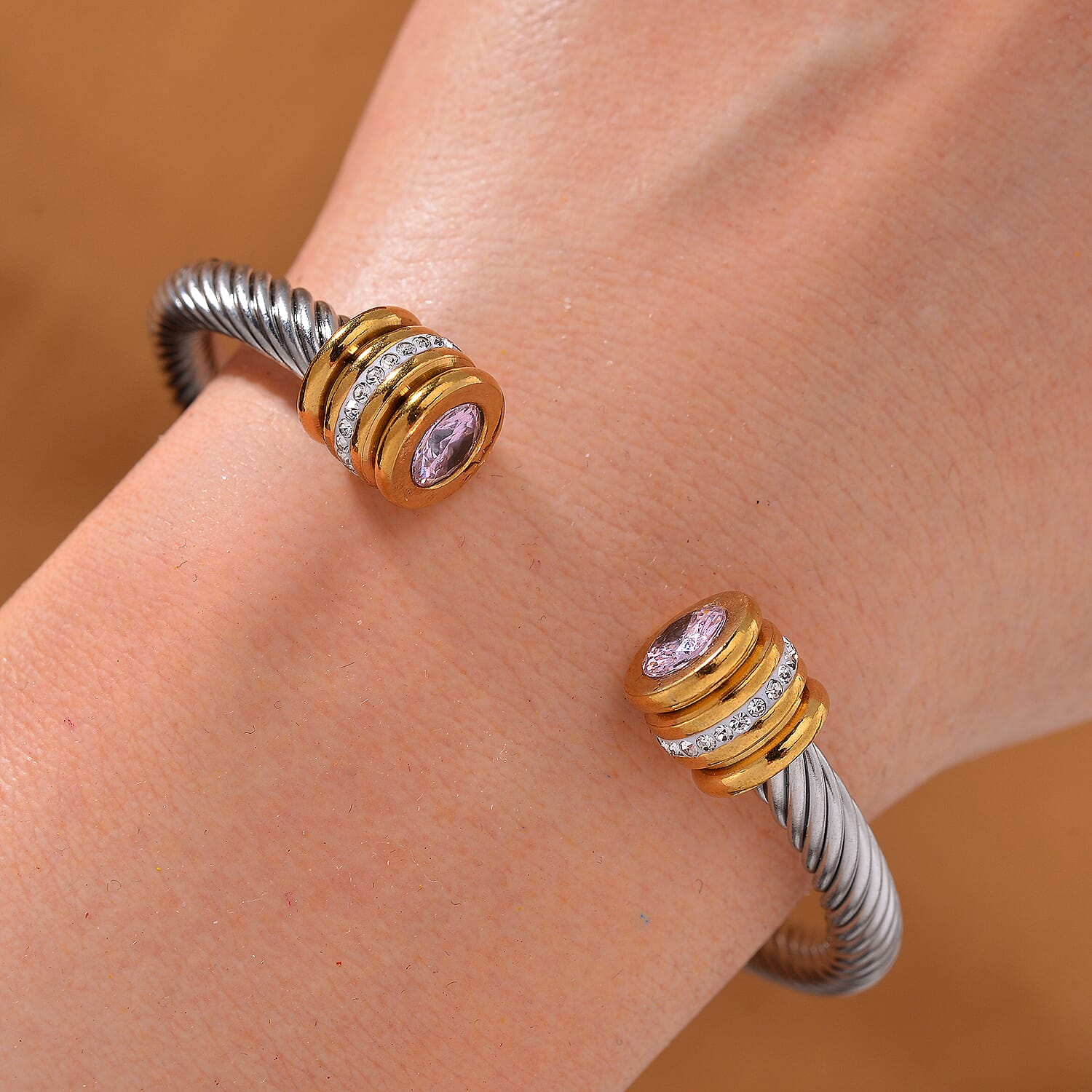 Crystal Bangle (Size - 7.5) 