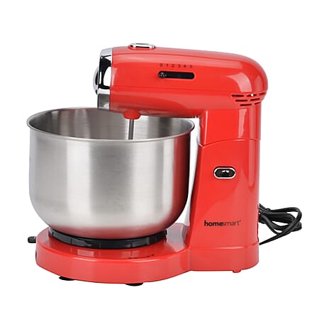 Multi-purpose Stand Mixer with 3.5L Capacity- Red