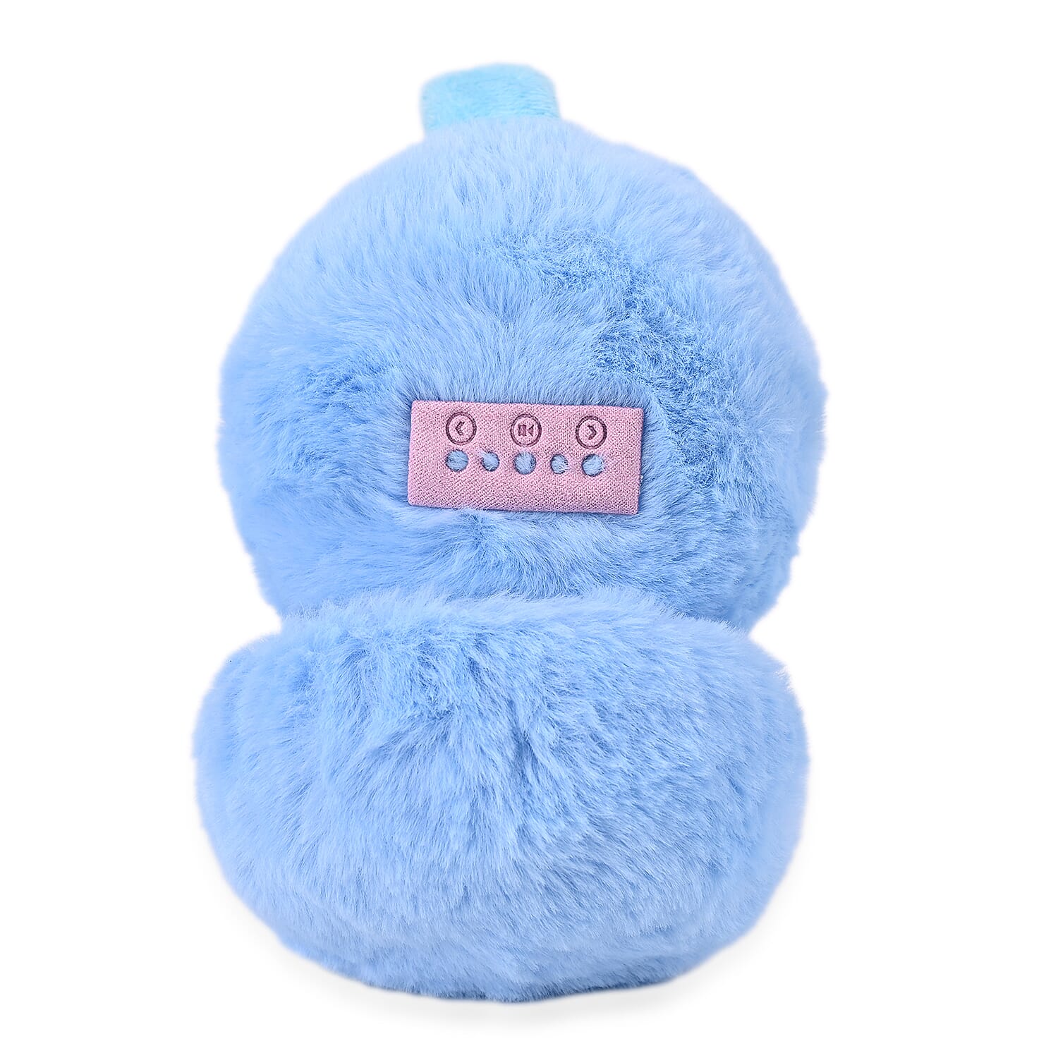 Plush Bluetooth Headphone with Speaker - Azure Blue Plush Bluetooth Headphone with Speaker - Azure Blue