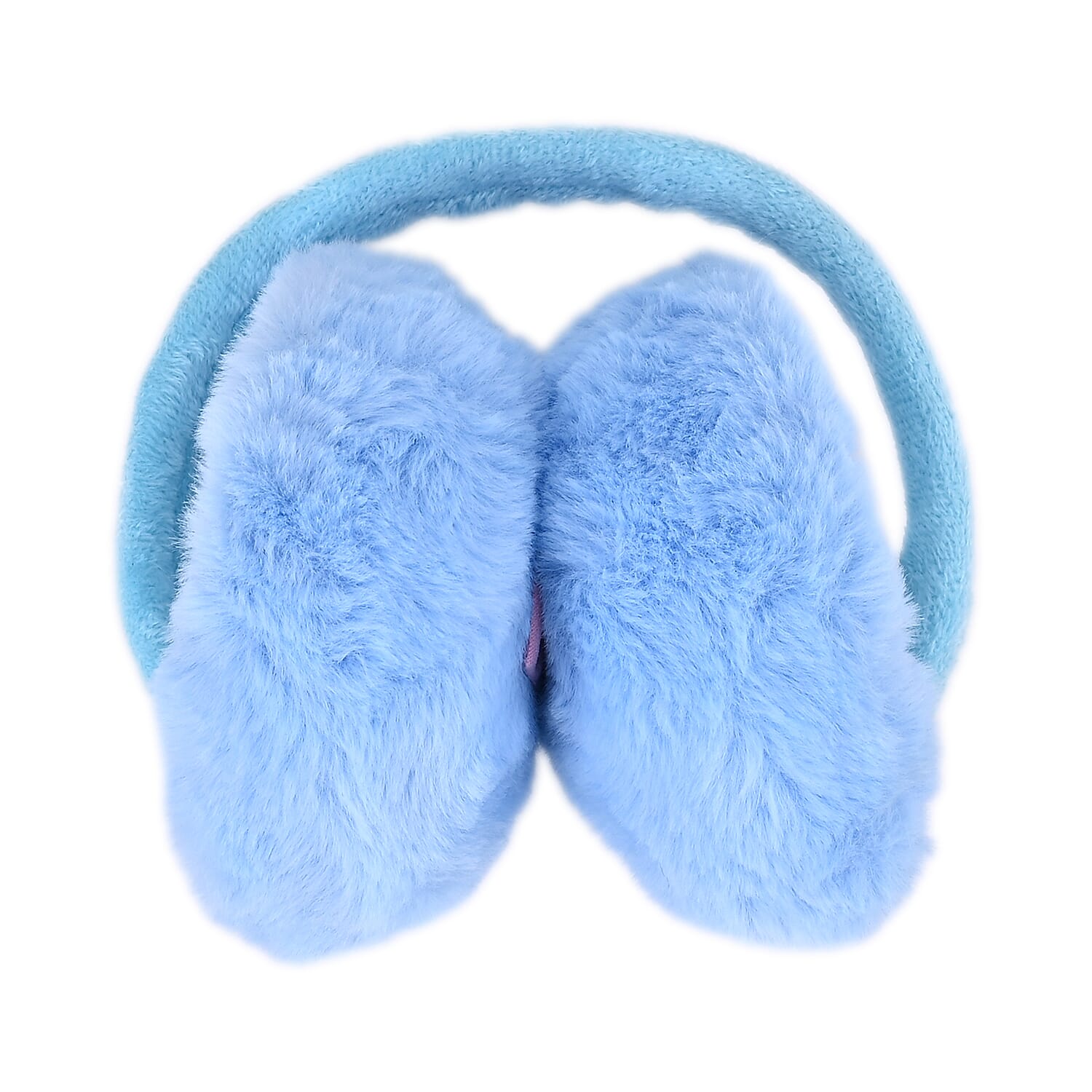 Plush Bluetooth Headphone with Speaker - Azure Blue Plush Bluetooth Headphone with Speaker - Azure Blue