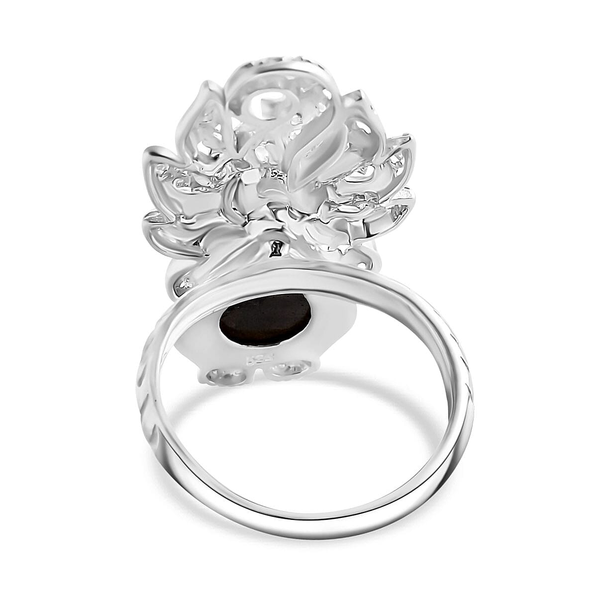 Royal Bali Collection - Labradorite Ring Sterling Silver 6.50 Ct