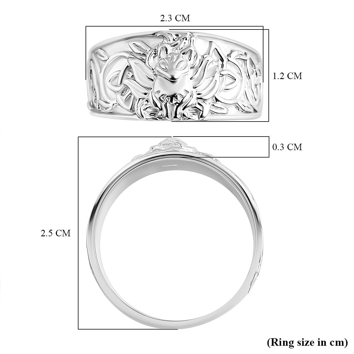 Royal Bali Collection Sterling Silver Ring