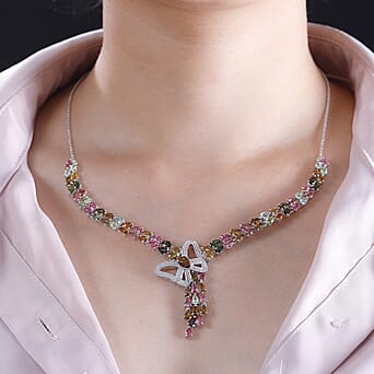 https://tjcuk.sirv.com/Products/78/4/7844499/Multi-Tourmaline-White-Zircon-Cluster-Necklace-Size-20-in-rhodium-Ster_7844499_1.jpg?w=342&h=342