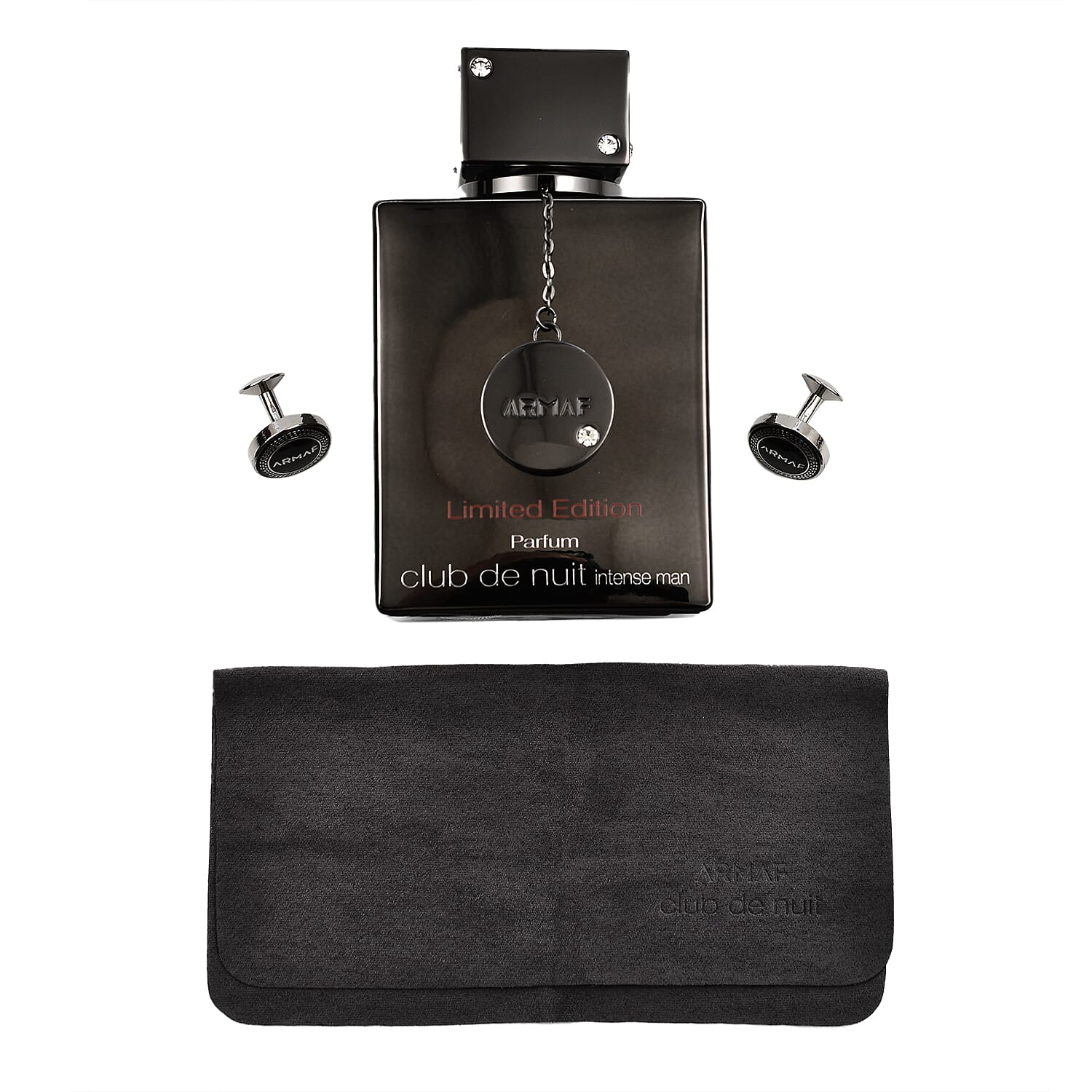 Armaf Club De Nuit Intense Man Limited Edition- 105ml With Cufflinks and FREE 2ML Sample