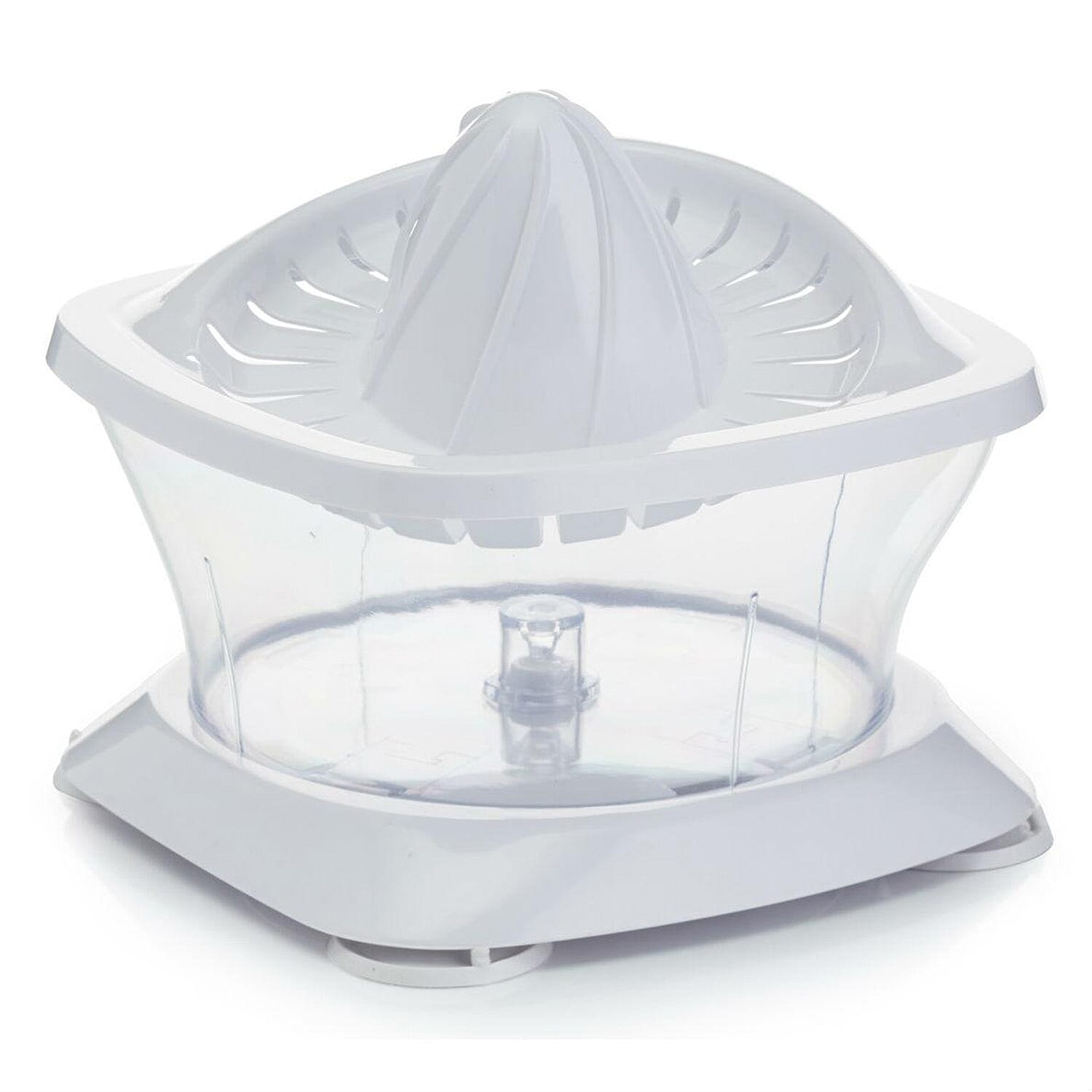 Chopper, mixer, salad spinner, citrus juicer and 5-blade mandoline slicer, 100% BPA Free - White