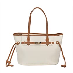 Leather Patterned Tote Bag